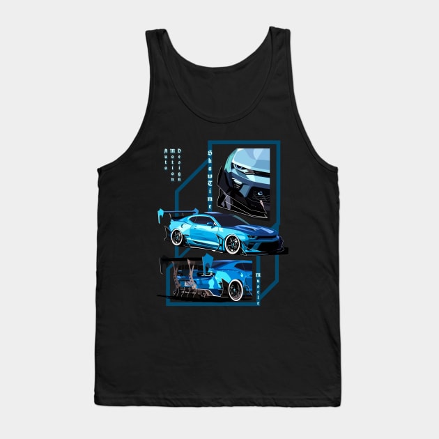 Camaro ss Tank Top by Automotion Design